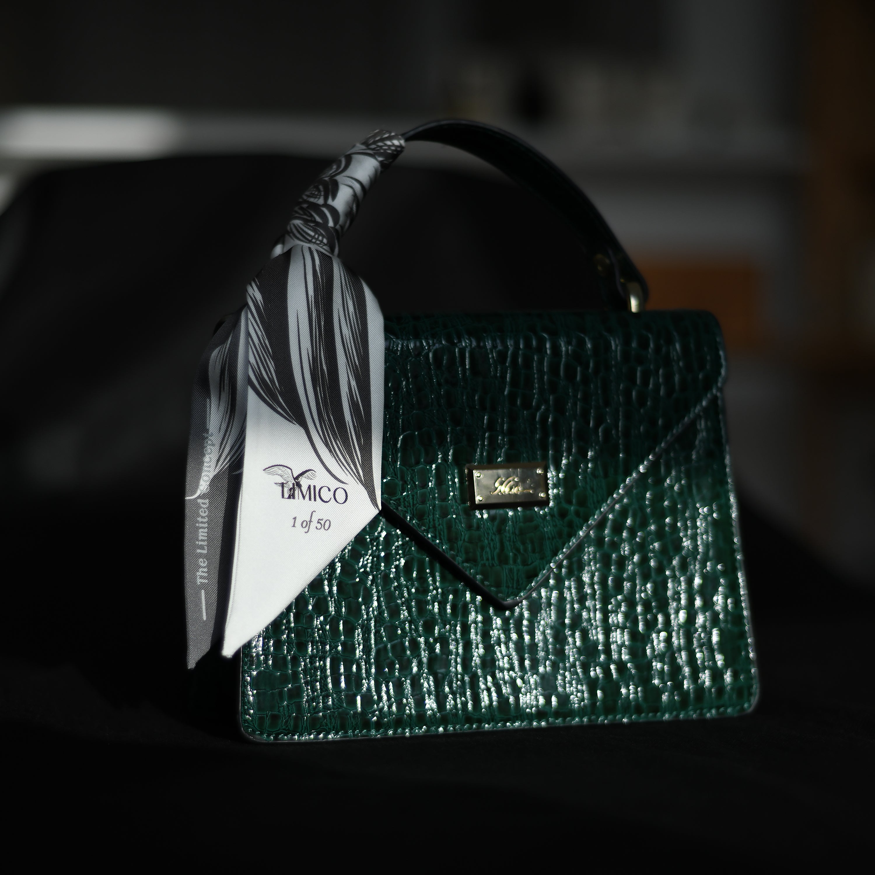 Al Jeer Silk Scarf – Falcon Inspired Luxury