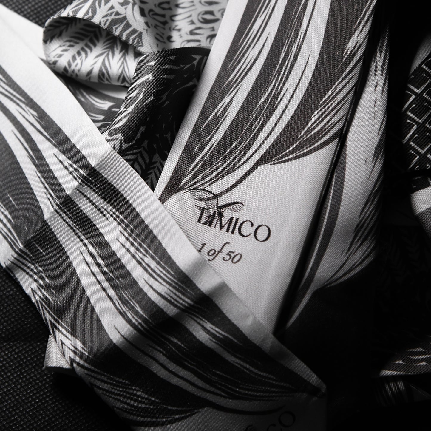 Al Jeer Silk Scarf – Falcon Inspired Luxury