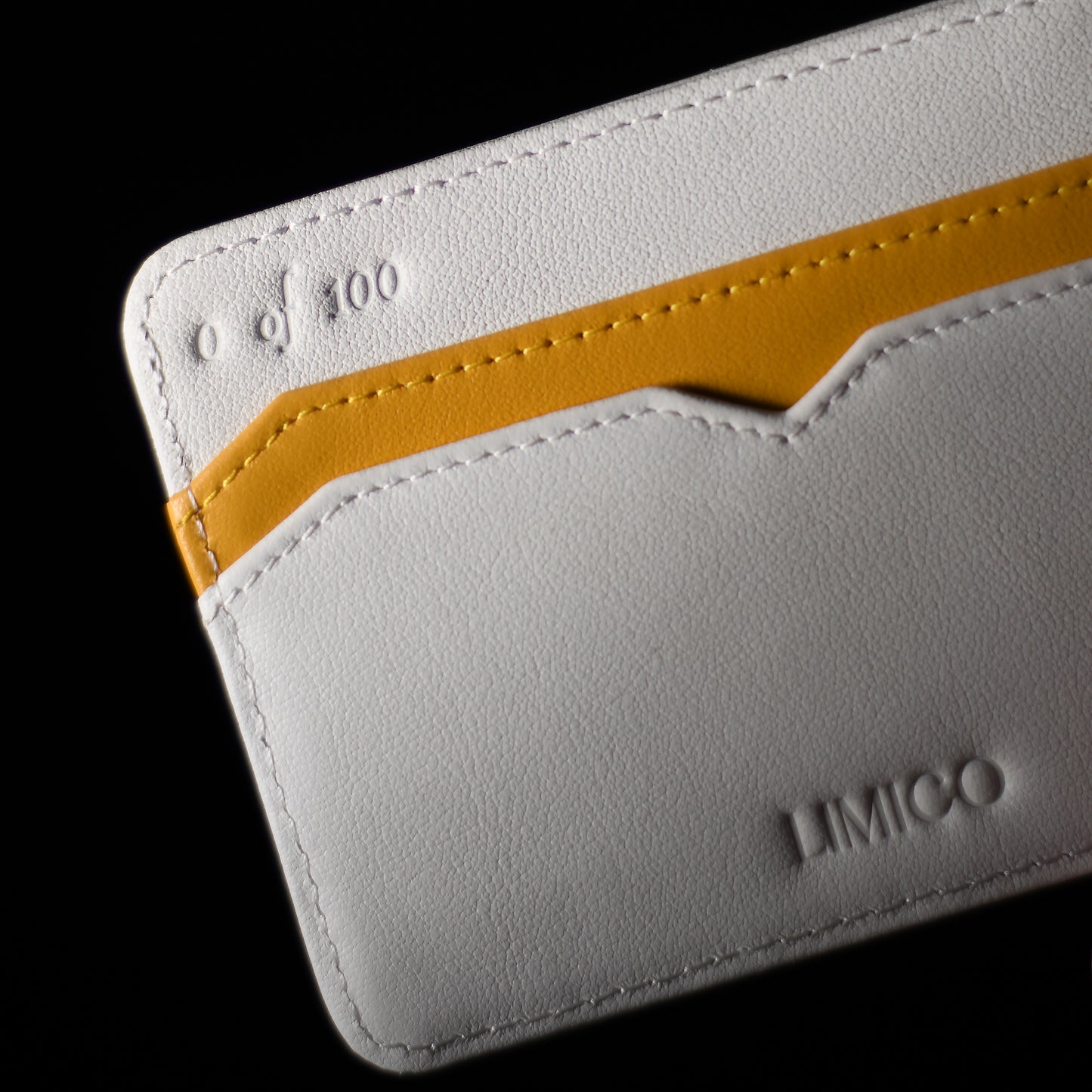 White Gold Cardholder Wallet