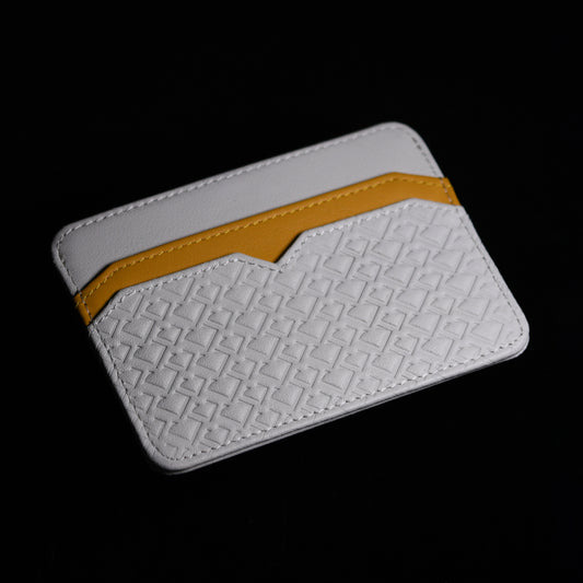 White Gold Cardholder Wallet
