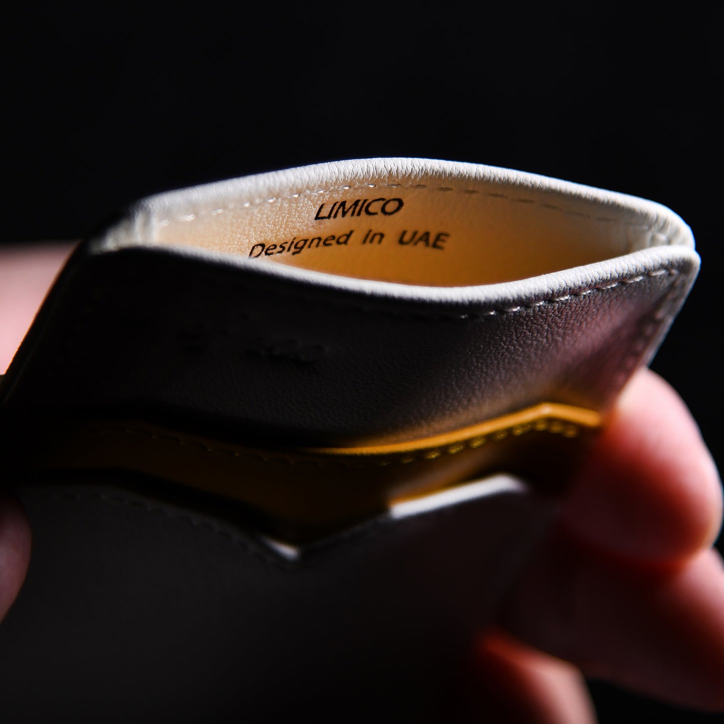 White Gold Wallet – Card Holder Wallet