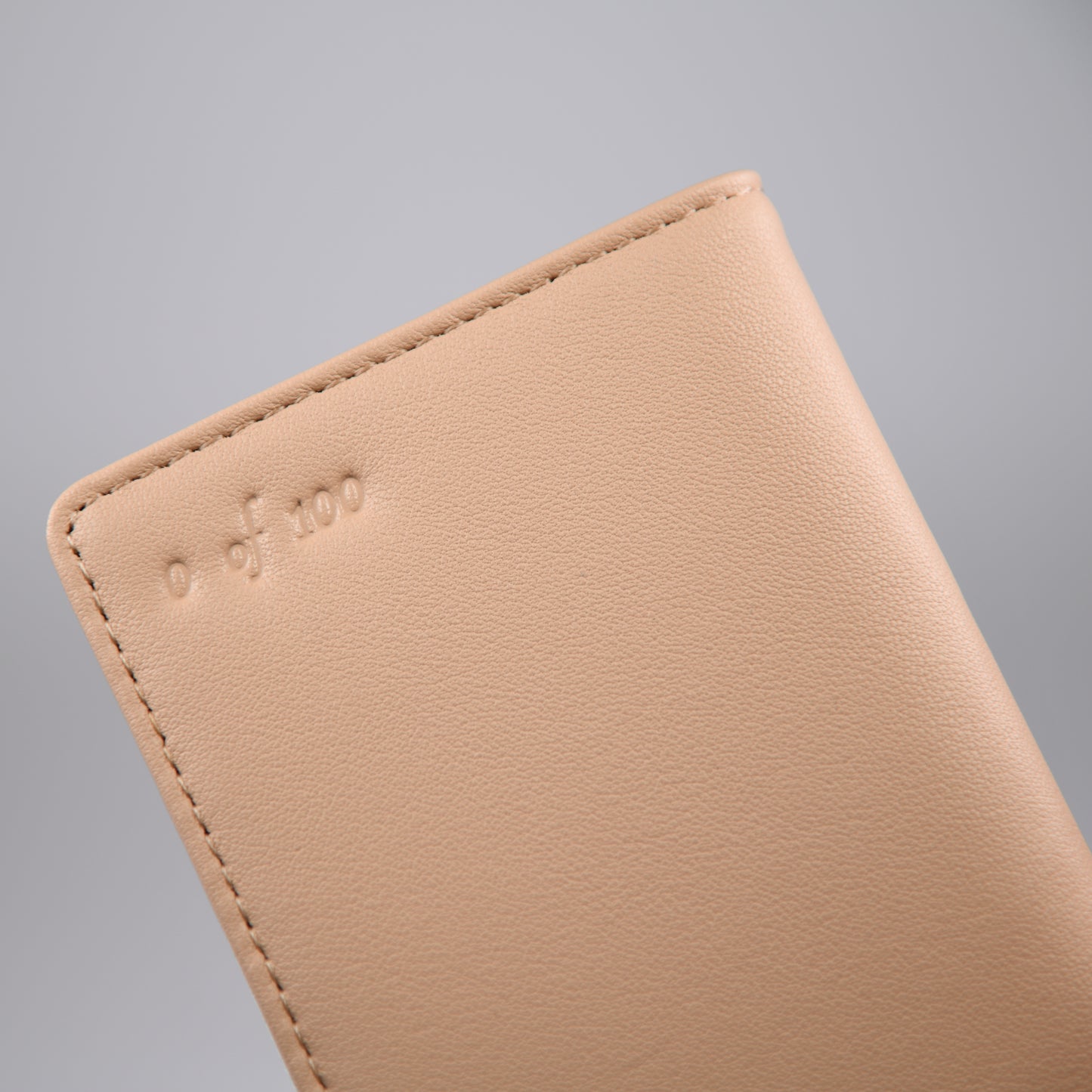 Beige Bifold Wallet – Premium Leather