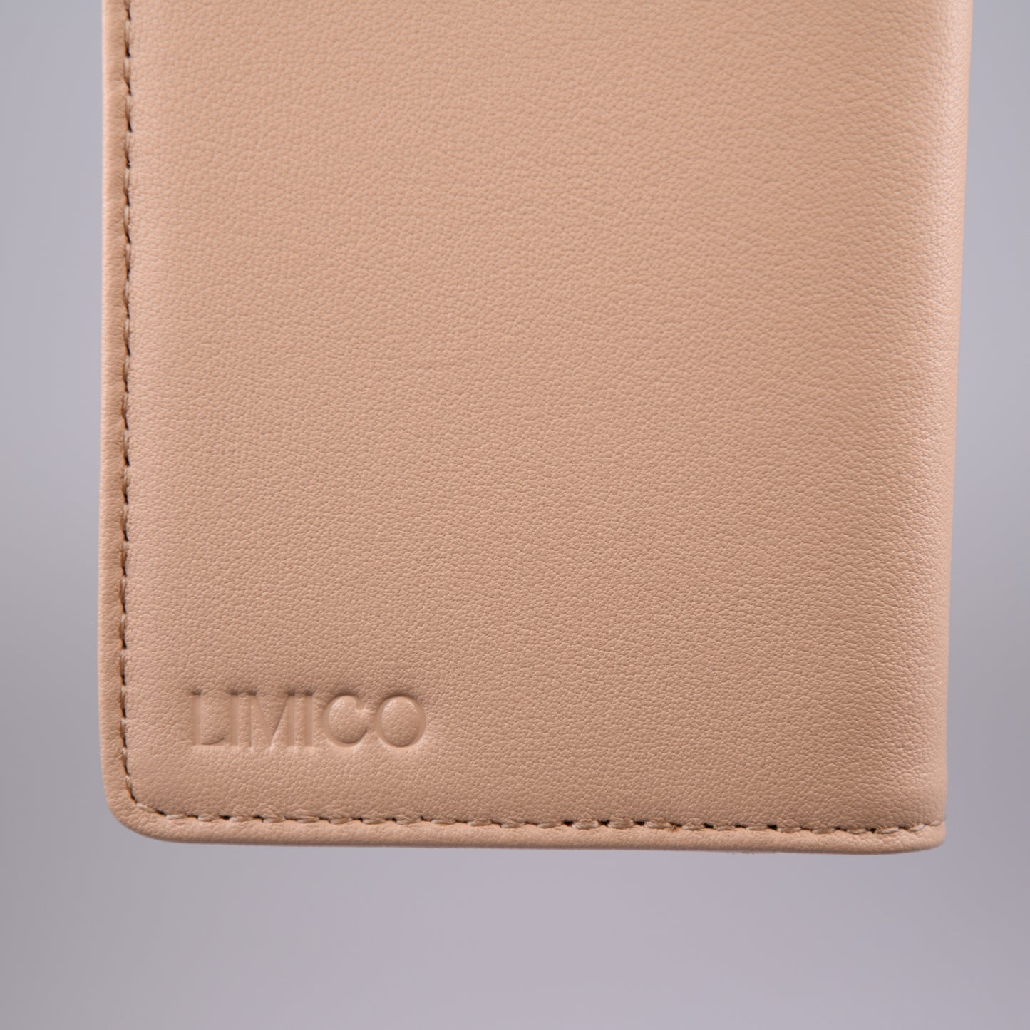 Beige Bifold Wallet – Premium Leather