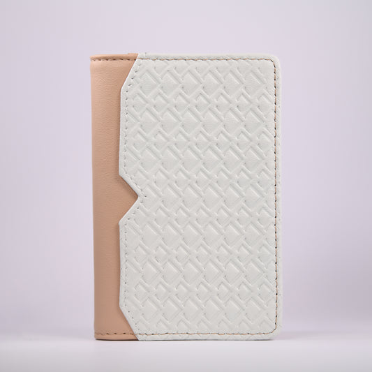 Beige Bifold Wallet – Premium Leather