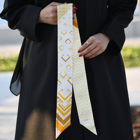 White Silk Scarf – Elegant Silk Accessories