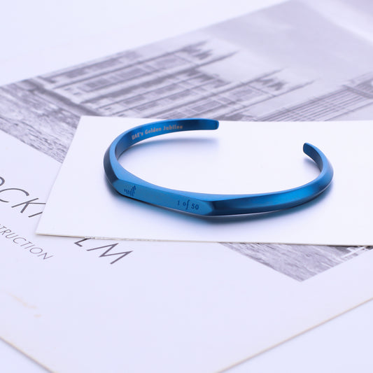 Blue Cuff Bracelet – Men's Jewelry