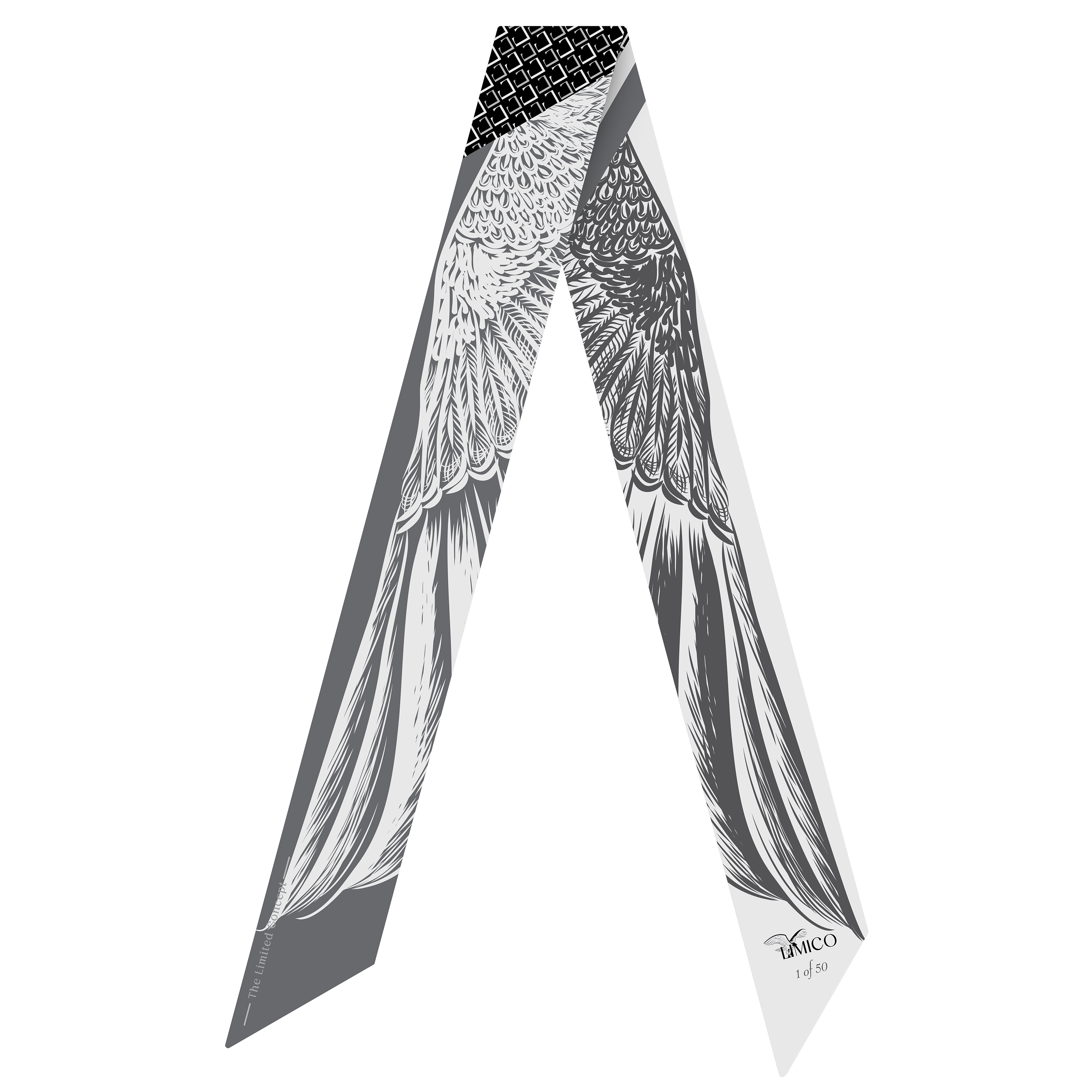 Al Jeer Silk Scarf – Falcon Inspired Luxury