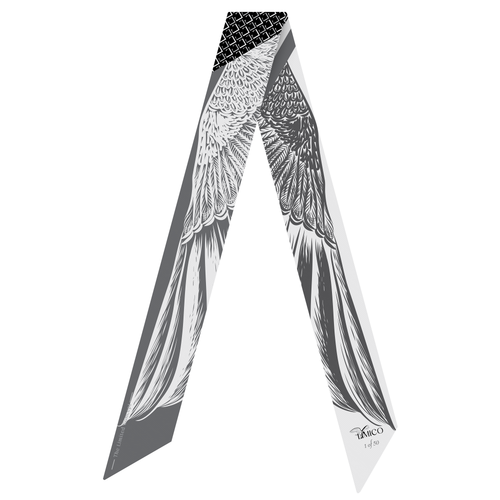 Al Jeer Silk Scarf – Falcon Inspired Luxury