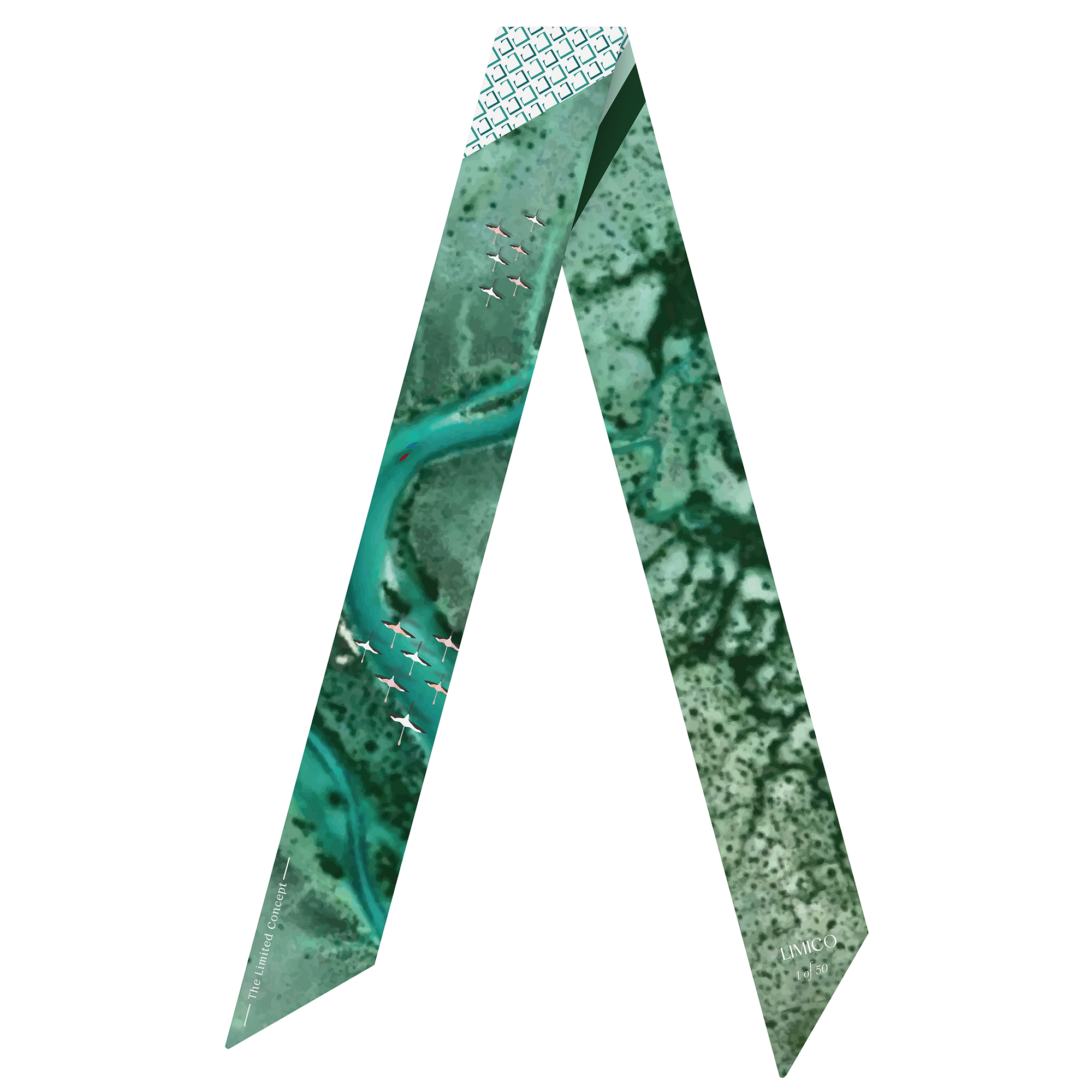 Lightweight Silk Scarf – Nature-Inspired Luxury Scarf