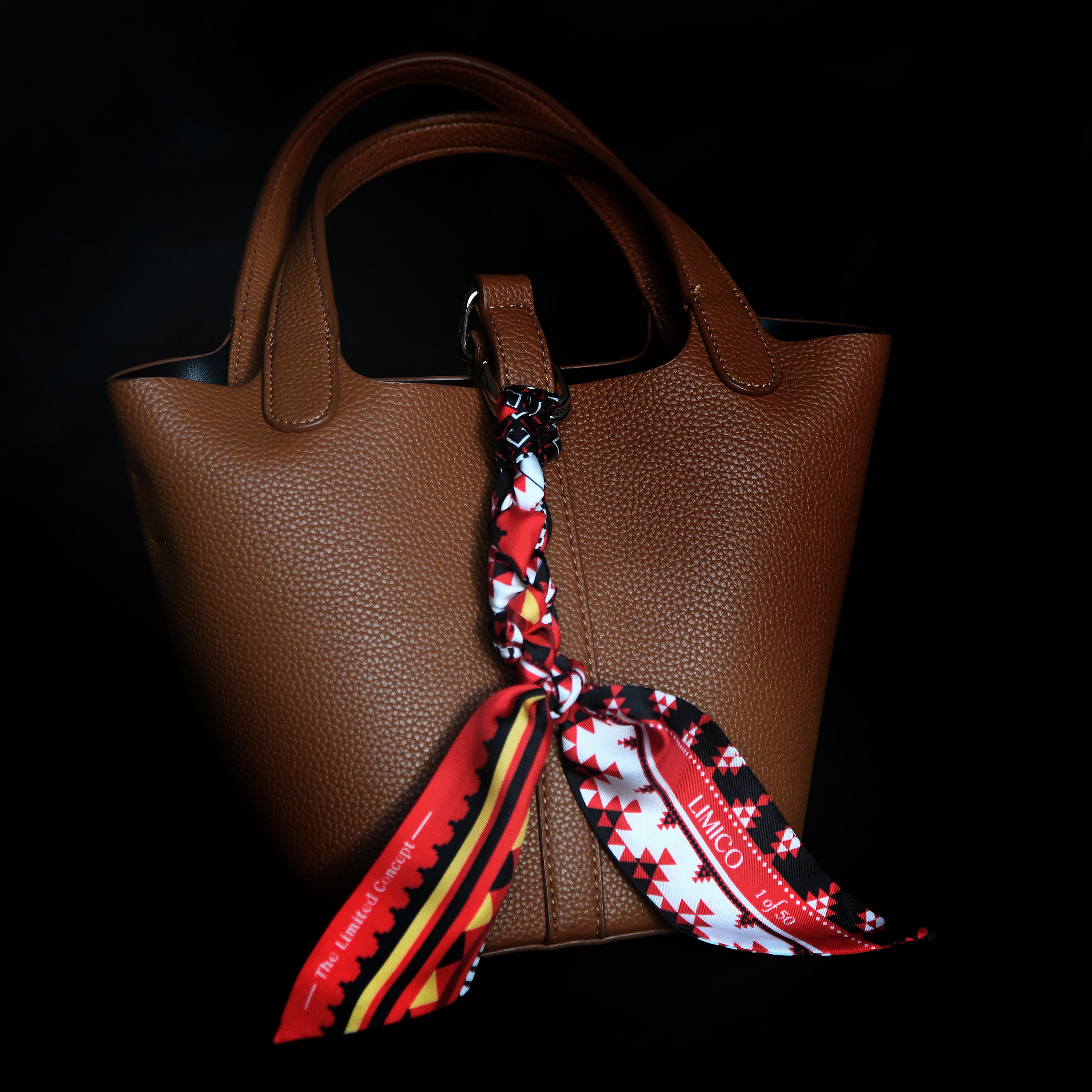 Women's Silk Scarf – Traditional Pattern Scarf 