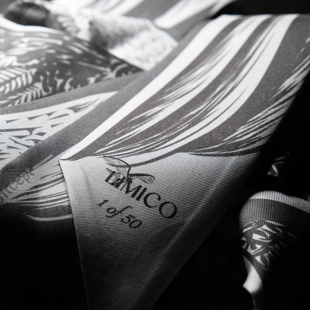 Al Jeer Silk Scarf – Falcon Inspired Luxury