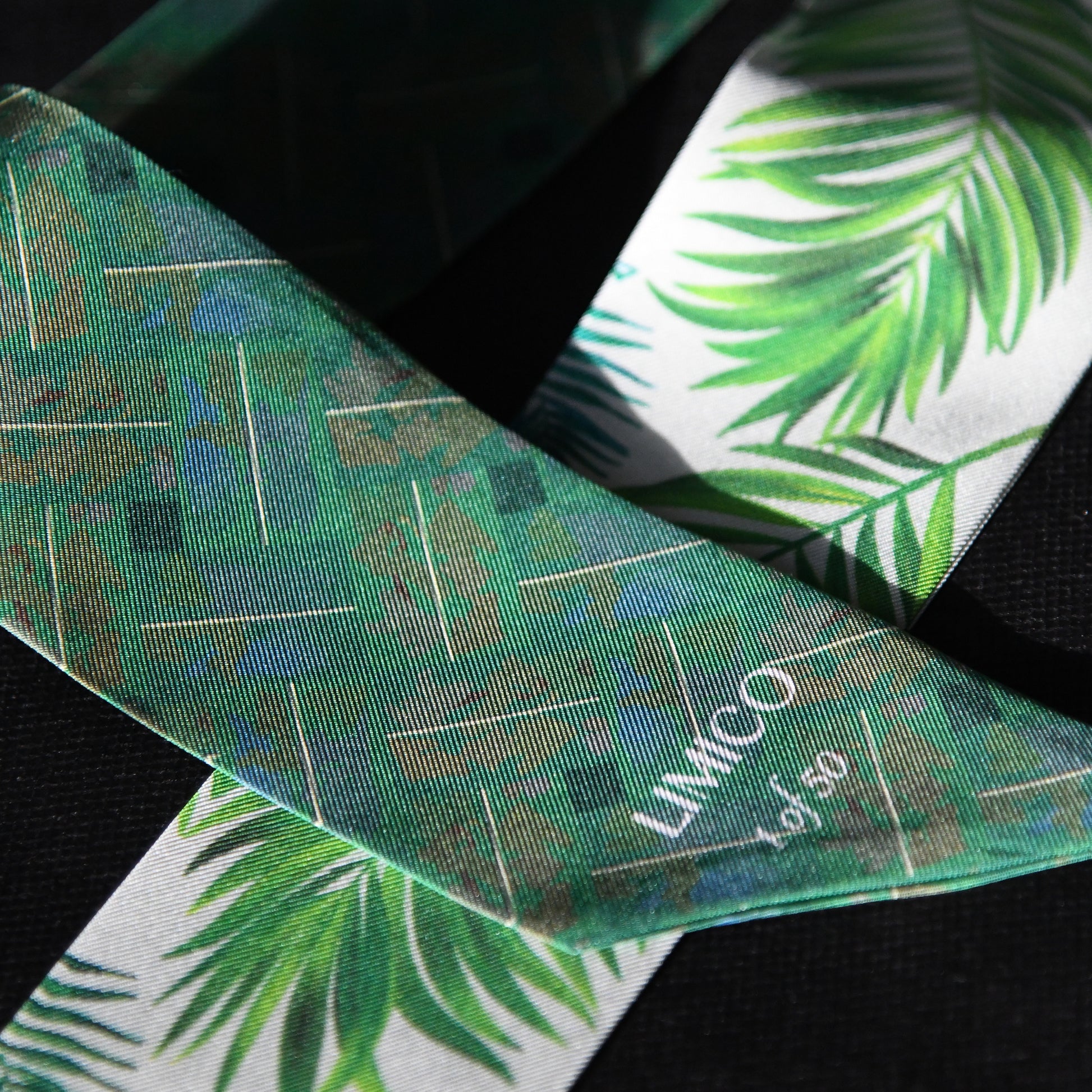 Silk Head Scarf – Arabian Palm Inspired 