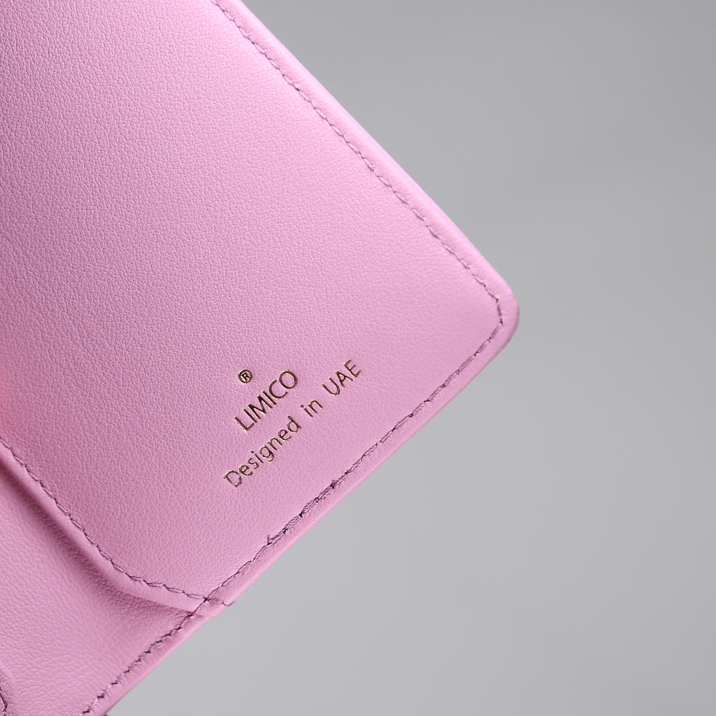 Rose Bifold Wallet – Premium Leather