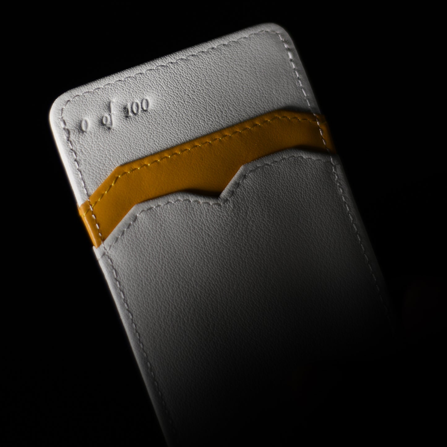 White Gold | Vertical Card Holder Wallet
