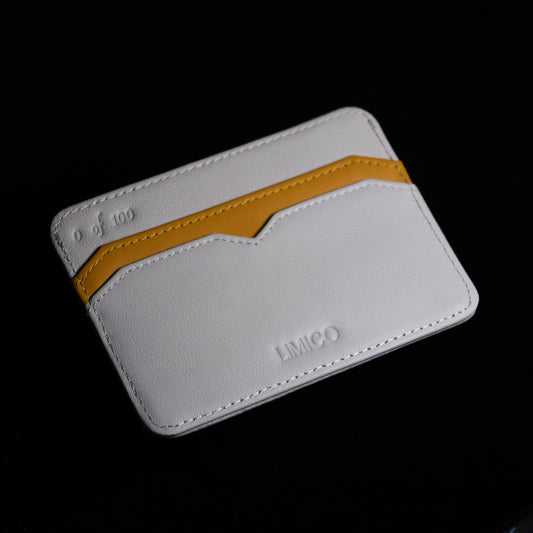 White Gold Cardholder Wallet 