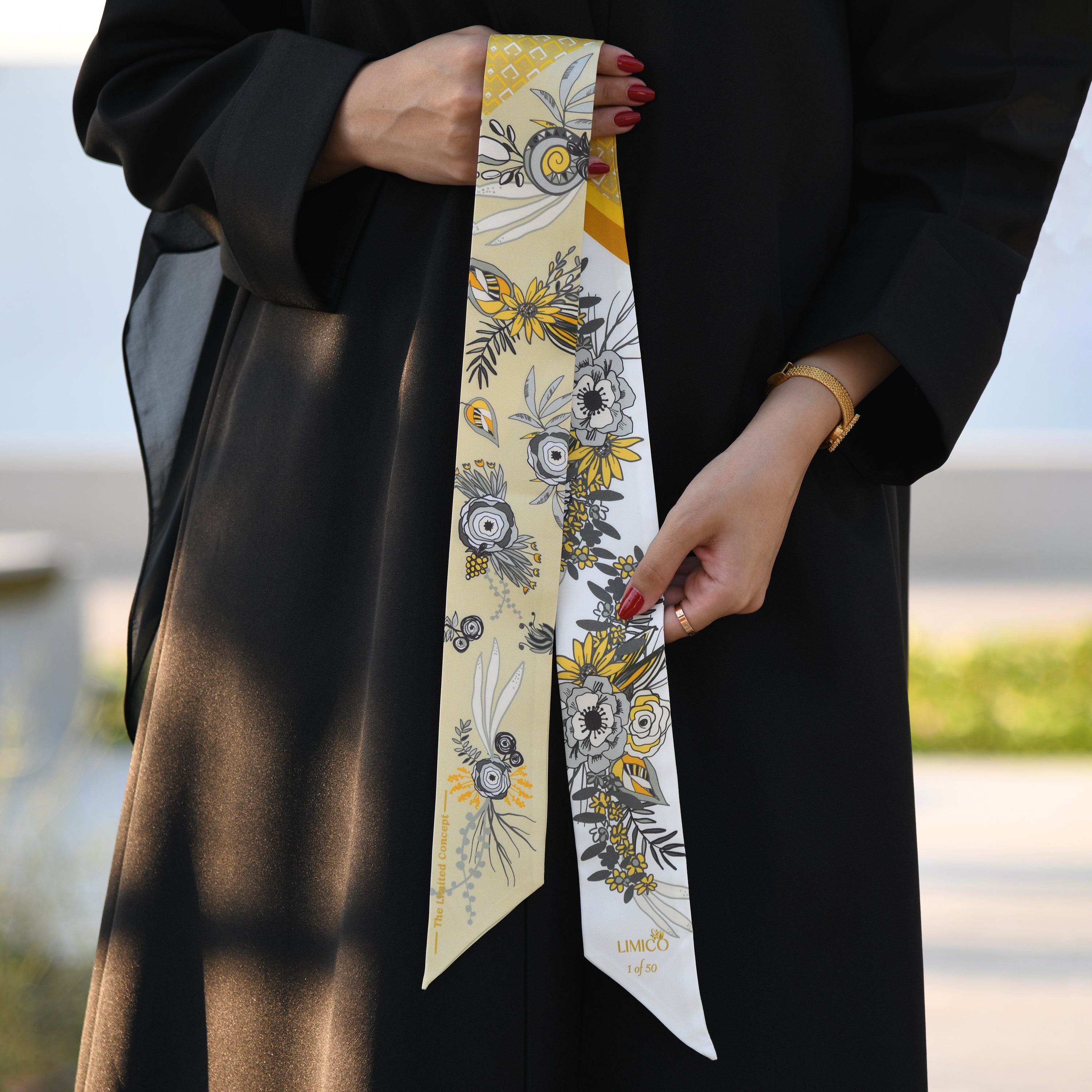 Women’s  Silk Scarf – Emirati Inspired Women’s Scarf