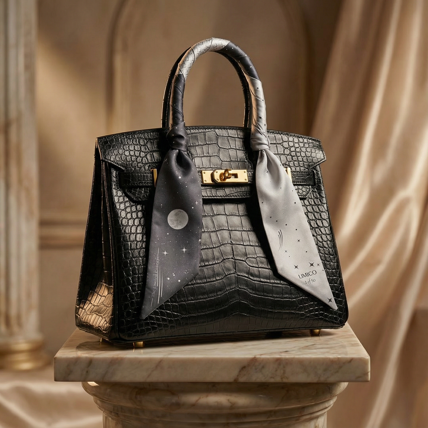 Eclipse - Silk Scarf