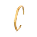 Gold Cuff Bracelet – Elegant Metal Jewelry