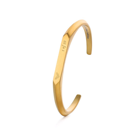 Gold Cuff Bracelet – Elegant Metal Jewelry