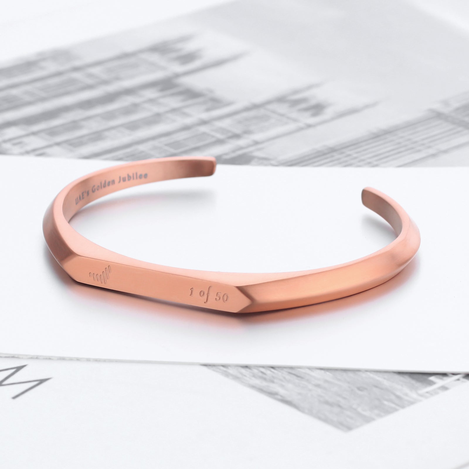 Rose Gold Bracelet – Emirati-Inspired Luxury Jewelry